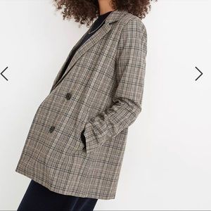 Madewell Caldwell Double-Breasted Blazer Miltmore